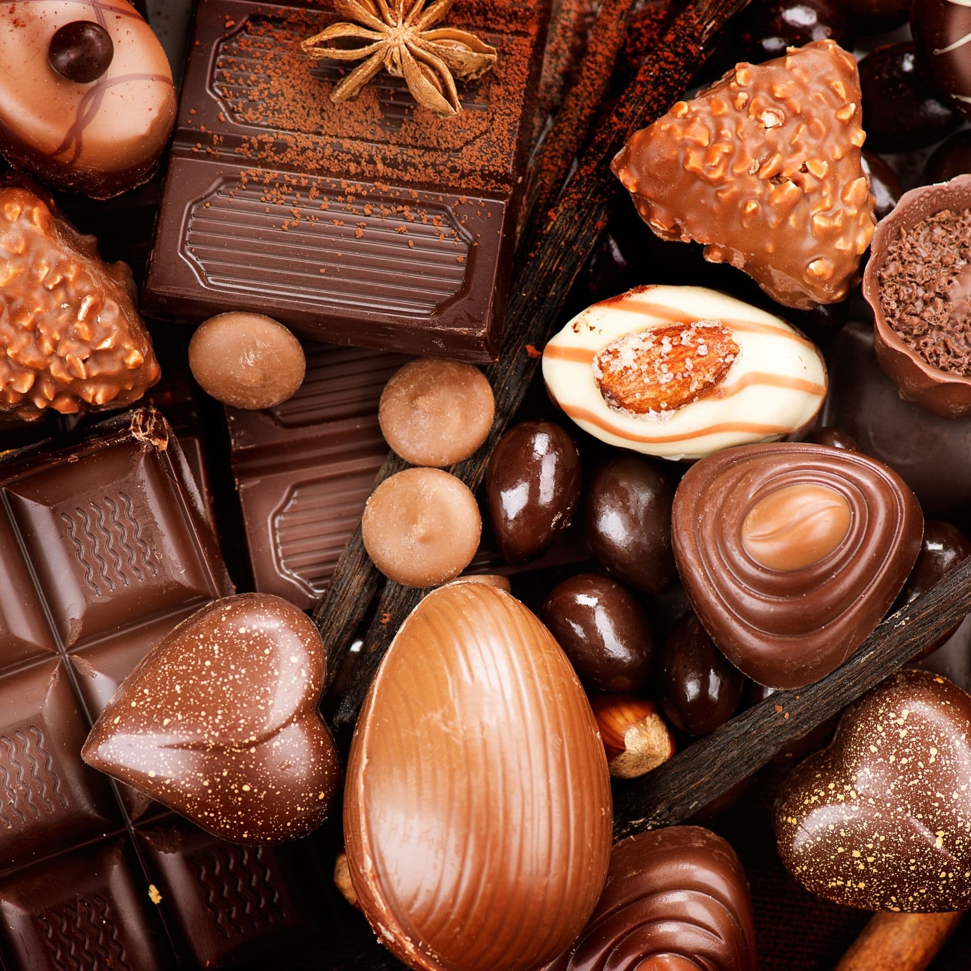 Trufas e Chocolate ao Leite